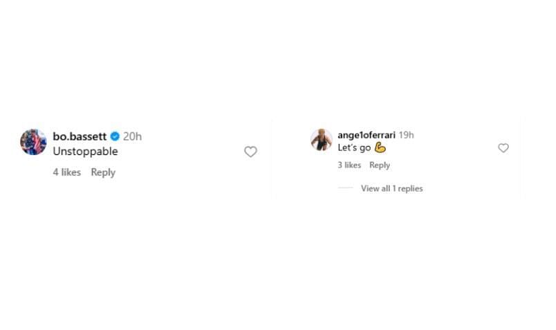 Screenshot of Keegan Bassett's Instagram post | Source: IG/keegan.bassett